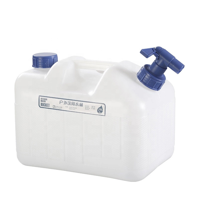 10L Plastic water container with tap 