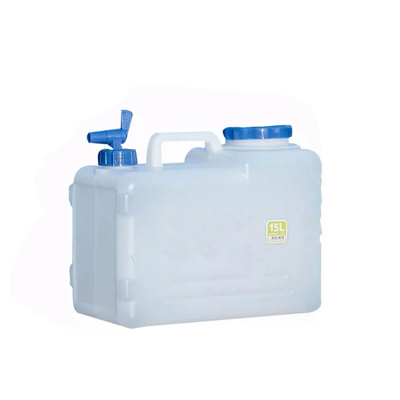 15L Plastic cooler water container with tap 