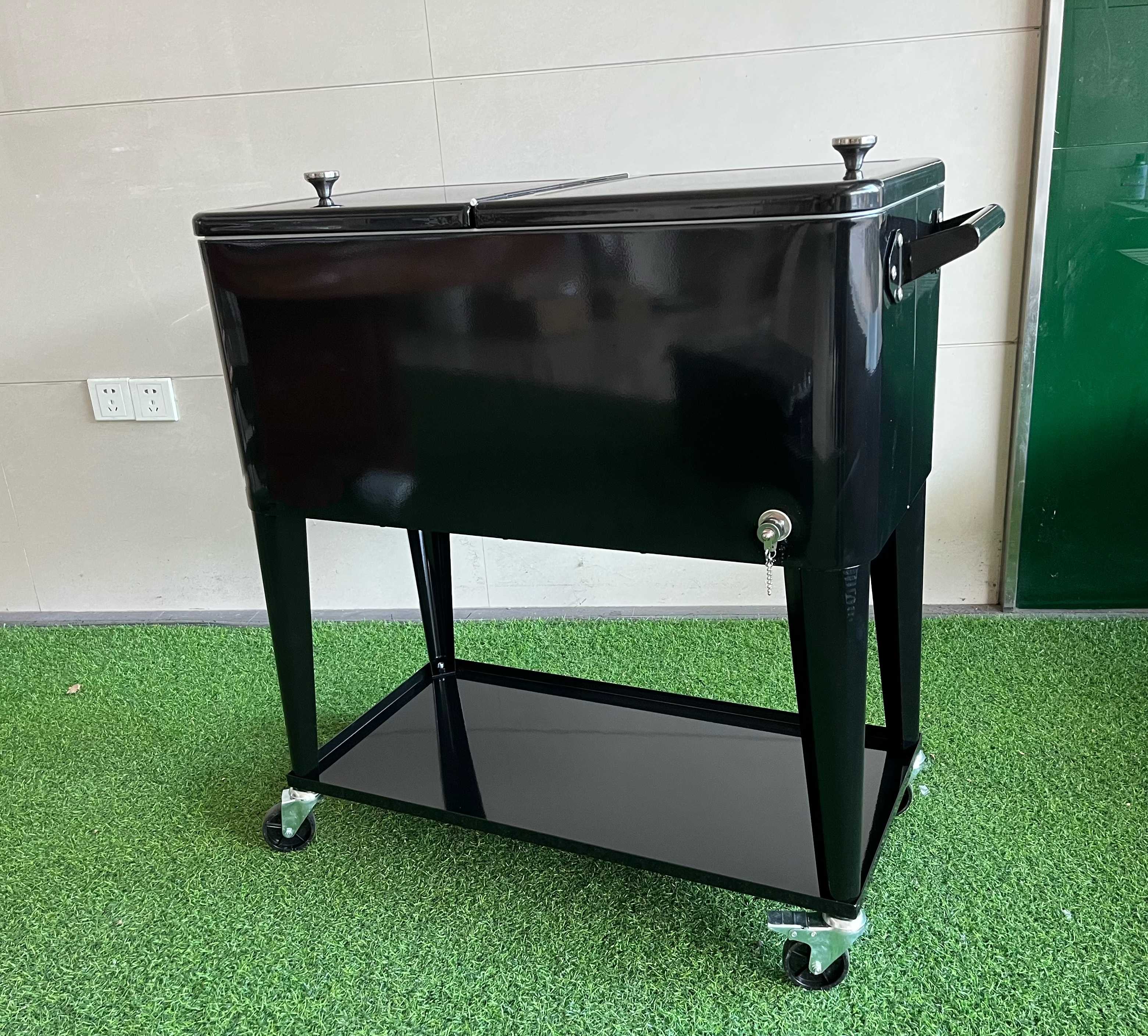 75L Metal Cooler Box